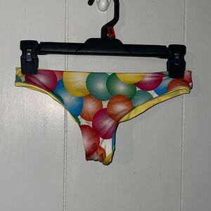 Sea Breeze Colorful Balloons‎ Swim Bikini Bottoms - Size S (Women’s)